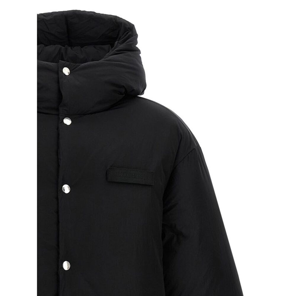 Jacquemus Black Polyamide Full-Length Men's Jacket - Picture 3 of 4